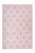 Teppich >Monroe< in Rosa, 100% Polyester - 300x80cm (LxB)