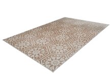 Teppich >Monroe< in Taupe, 100% Polyester - 170x120cm (LxB)