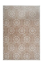 Teppich >Monroe< in Taupe, 100% Polyester -...