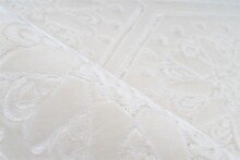 Teppich >Monroe< in Weiß, 100% Polyester - 290x200cm (LxB)