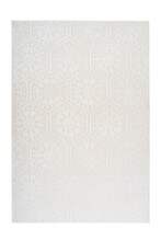 Teppich >Monroe< in Weiß, 100% Polyester - 150x80cm (LxB)