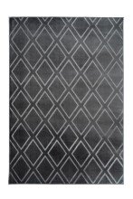 Teppich >Monroe< in Anthrazit, 100% Polyester -...