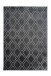 Teppich >Monroe< in Anthrazit, 100% Polyester - 150x80cm (LxB)