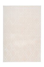 Teppich >Monroe< in Creme, 100% Polyester - 170x120cm (LxB)