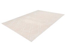 Teppich >Monroe< in Creme, 100% Polyester - 150x80cm (LxB)