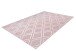 Teppich >Monroe< in Rosa, 100% Polyester - 290x200cm (LxB)
