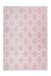Teppich >Monroe< in Rosa, 100% Polyester - 150x80cm (LxB)