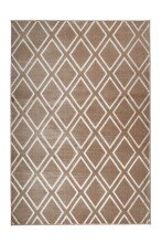 Teppich >Monroe< in Taupe, 100% Polyester -...