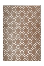 Teppich >Monroe< in Taupe, 100% Polyester -...