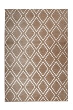 Teppich >Monroe< in Taupe, 100% Polyester -...