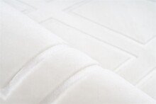 Teppich >Monroe< in Weiß, 100% Polyester - 290x200cm (LxB)