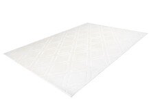 Teppich >Monroe< in Weiß, 100% Polyester - 150x80cm (LxB)