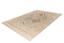 Teppich >Mylen< in Creme / Multi, 100% Baumwolle - 230x160cm (LxB)