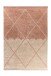 Teppich >Mylen< in Creme / Altrosa, 100% Baumwolle - 170x120cm (LxB)