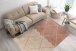 Teppich >Mylen< in Creme / Altrosa, 100% Baumwolle - 230x160cm (LxB)