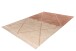 Teppich >Mylen< in Creme / Altrosa, 100% Baumwolle - 290x200cm (LxB)