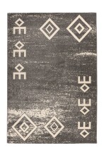 Teppich >Naila< in Grau, 100% Polypropylen -...