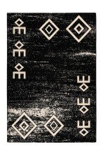 Teppich >Naila< in Schwarz, 100% Polypropylen - 170x120cm (LxB)