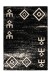 Teppich >Naila< in Schwarz, 100% Polypropylen - 150x80cm (LxB)