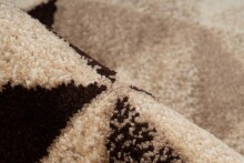 Teppich >Naila< in Creme / Braun, 100% Polypropylen - 230x160cm (LxB)
