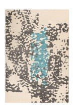 Teppich >Naila< in Creme / Blau, 100% Polypropylen...