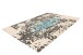 Teppich >Naila< in Creme / Blau, 100% Polypropylen - 150x80cm (LxB)