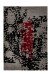 Teppich >Naila< in Schwarz / Rot, 100% Polypropylen - 230x160cm (LxB)
