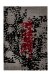 Teppich >Naila< in Schwarz / Rot, 100% Polypropylen - 150x80cm (LxB)