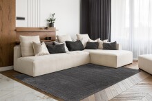Teppich >Nila< in Anthrazit, 100% Polypropylen - 170x120cm (LxB)
