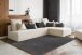 Teppich >Nila< in Anthrazit, 100% Polypropylen - 290x200cm (LxB)