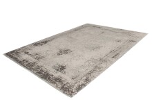 Teppich >Nostalgia< in Anthrazit, 50% Baumwolle / 50% Polyester - 230x160 (LxB)