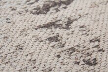 Teppich >Nostalgia< in Anthrazit, 50% Baumwolle / 50% Polyester - 290x200 (LxB)