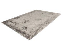 Teppich >Nostalgia< in Anthrazit, 50% Baumwolle / 50% Polyester - 290x200 (LxB)