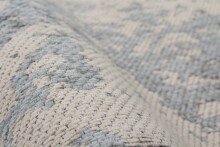 Teppich >Nostalgia< in Grau, 50% Baumwolle / 50% Polyester - 230x160cm (LxB)