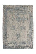 Teppich >Nostalgia< in Grau, 50% Baumwolle / 50%...
