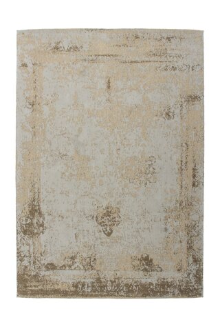 Teppich >Nostalgia< in Sand, 50% Baumwolle / 50% Polyester - 170x120cm (LxB)