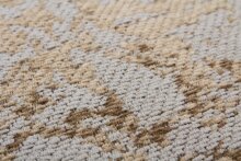 Teppich >Nostalgia< in Sand, 50% Baumwolle / 50% Polyester - 170x120cm (LxB)