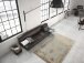 Teppich >Nostalgia< in Sand, 50% Baumwolle / 50% Polyester - 170x120cm (LxB)