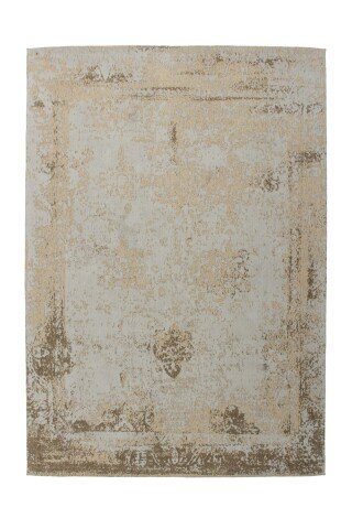 Teppich >Nostalgia< in Sand, 50% Baumwolle / 50% Polyester - 150x80cm (LxB)
