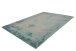 Teppich >Nostalgia< in Türkis, 50% Baumwolle / 50% Polyester - 170x120cm (LxB)