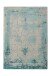 Teppich >Nostalgia< in Türkis, 50% Baumwolle / 50% Polyester - 170x120cm (LxB)