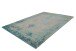 Teppich >Nostalgia< in Türkis, 50% Baumwolle / 50% Polyester - 150x80cm (LxB)