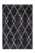 Teppich >Orlando< in Anthrazit, 100% Polyester - 170x120cm (LxB)