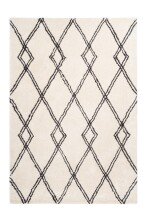 Teppich >Orlando< in Elfenbein, 100% Polyester -...