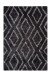 Teppich >Orlando< in Anthrazit, 100% Polyester - 170x120cm (LxB)