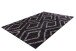 Teppich >Orlando< in Anthrazit, 100% Polyester - 150x80cm (LxB)
