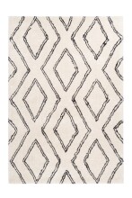 Teppich >Orlando< in Elfenbein, 100% Polyester -...