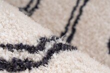Teppich >Orlando< in Elfenbein, 100% Polyester - 170x120cm (LxB)