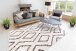 Teppich >Orlando< in Elfenbein, 100% Polyester - 290x200cm (LxB)