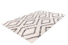 Teppich >Orlando< in Elfenbein, 100% Polyester - 150x80cm (LxB)